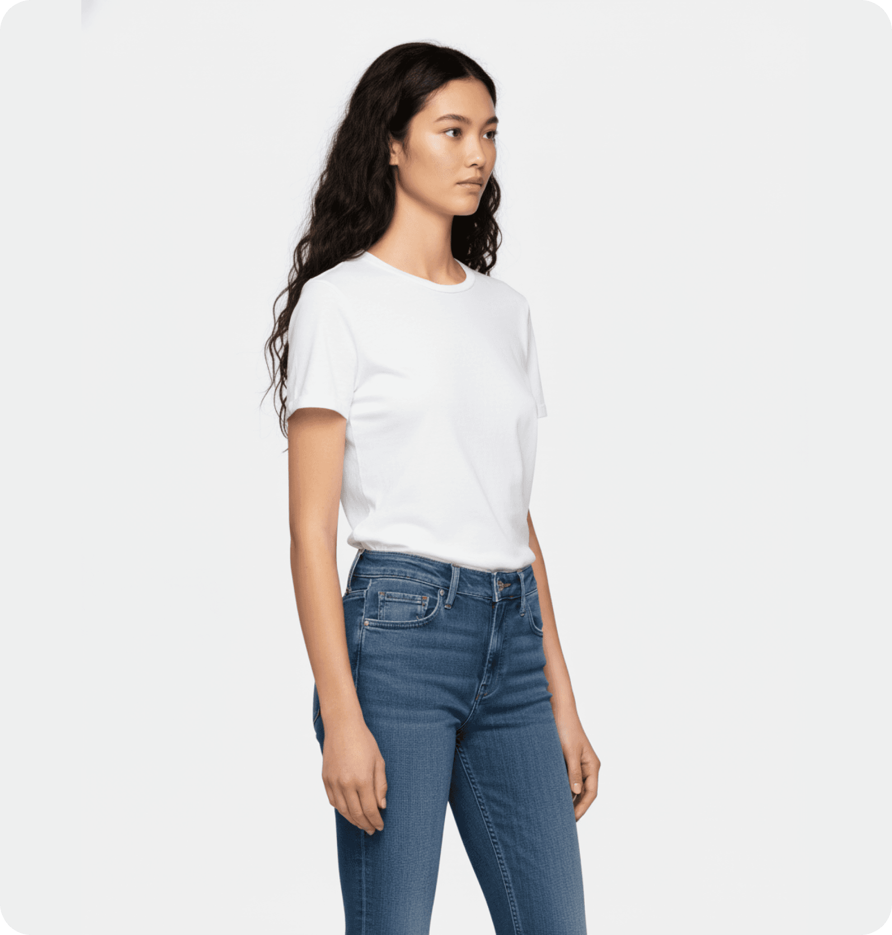 Fashion model in zebra print dress